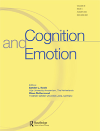 Cognition and Emotion Portada de Cognition and Emotion