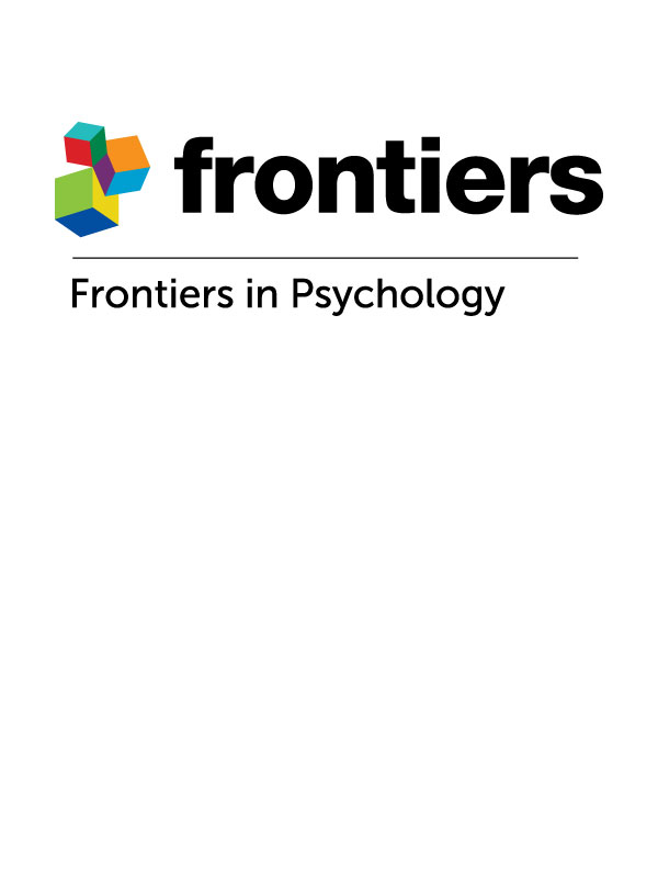 Frontiers in Psychology Portada de Frontiers in Psychology